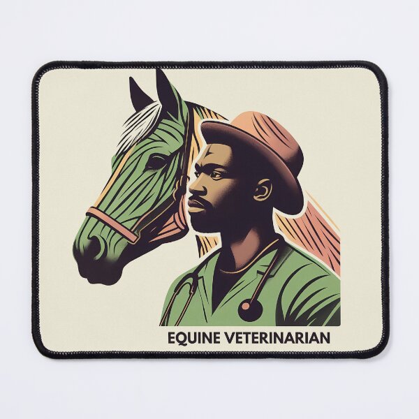 Item preview, Veterinarian for horses designed and sold by TaevasDesign.