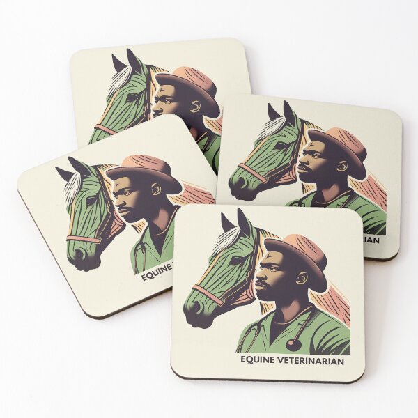 Item preview, Veterinarian for horses designed and sold by TaevasDesign.