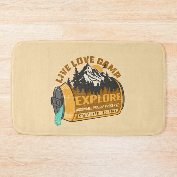 Item preview, Kissimmee Prairie Preserve State Park Florida Live Love Camp Retro In A Soda Camping Hiking Outdoor Adventure designed and sold by mountainfad.