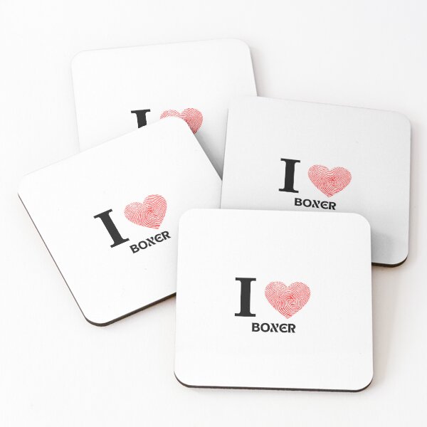 Item preview, i love boxer designed and sold by creativerooney.