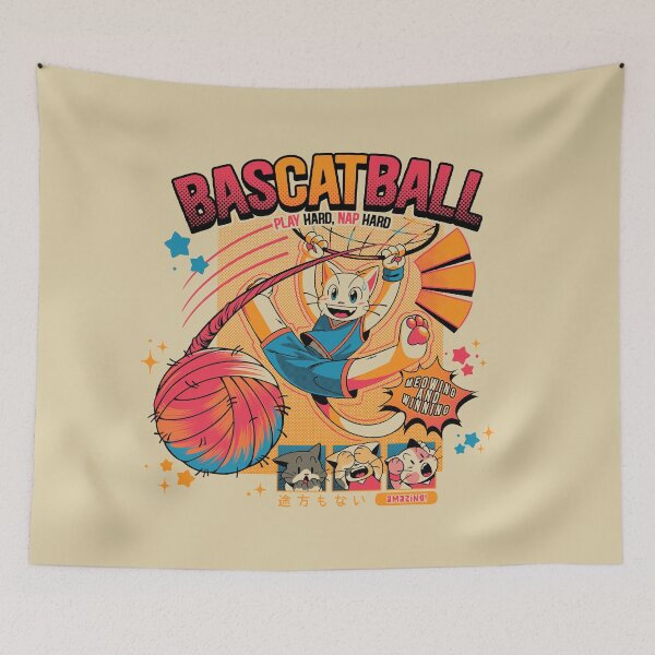 Artikelvorschau, BasCatBall von Tobe Fonseca entworfen und verkauft von Tobe Fonseca®.