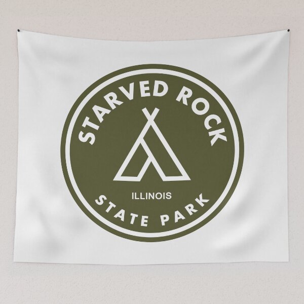 Item preview, Starved Rock State Park Illinois Tent designed and sold by bivenart.