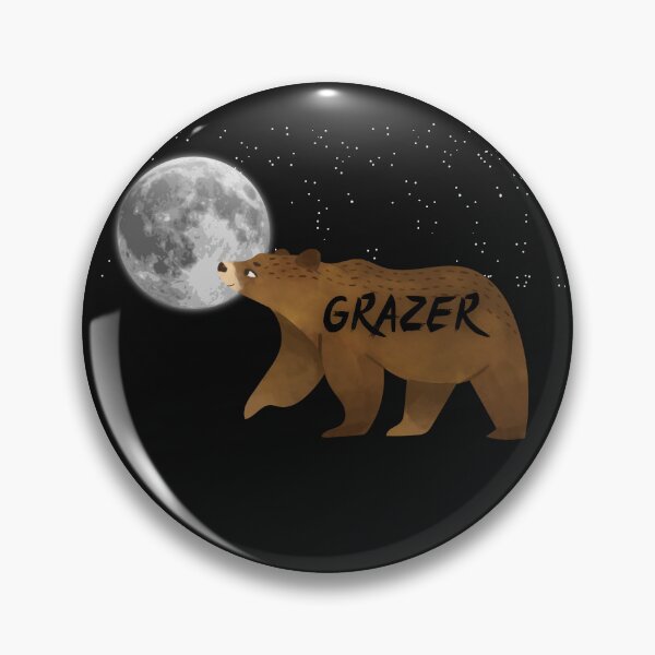 Artikelvorschau, Bär Grazer Mond entworfen und verkauft von Kidadesigns.
