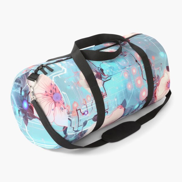 Item preview, Cyberpunk Flowers and Circuitry Pattern designed and sold by SchorlCraft.