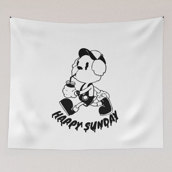 Item preview, HAPPY SUNDAY MOOD designed and sold by hand-xyz.