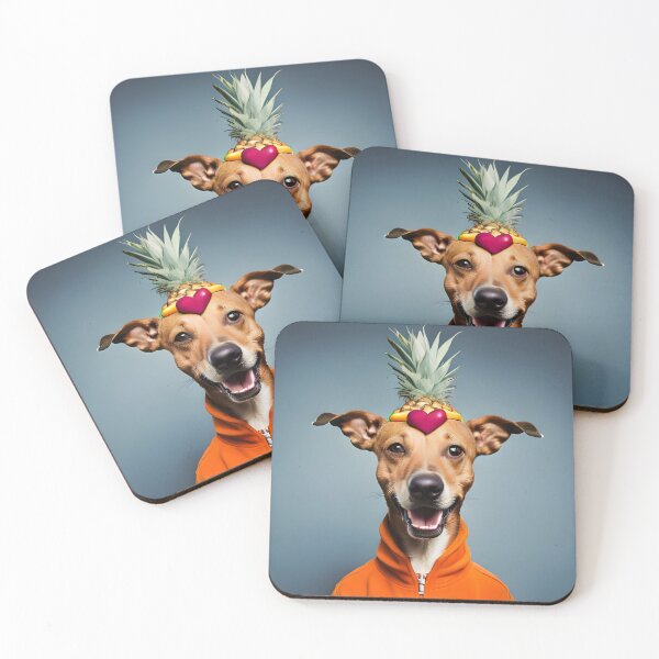 Item preview, Dog with Fruits designed and sold by carolablanco.