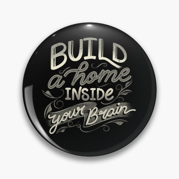 Item preview, Build A Home Inside Your Brain by Tobe Fonseca designed and sold by Tobe Fonseca®.