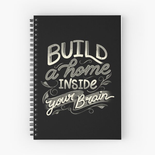 Item preview, Build A Home Inside Your Brain by Tobe Fonseca designed and sold by Tobe Fonseca®.