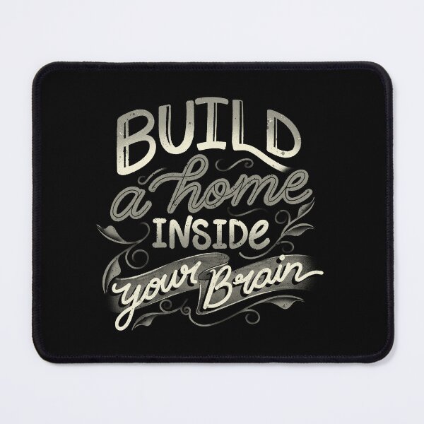 Item preview, Build A Home Inside Your Brain by Tobe Fonseca designed and sold by Tobe Fonseca®.
