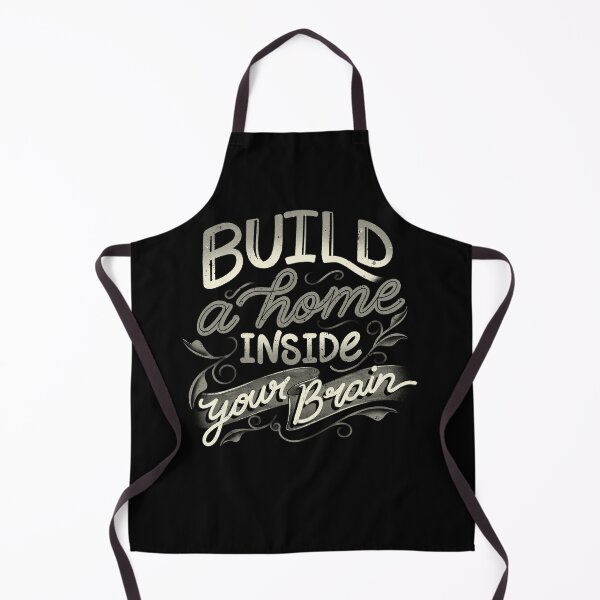 Item preview, Build A Home Inside Your Brain by Tobe Fonseca designed and sold by Tobe Fonseca®.