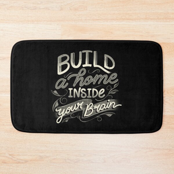 Item preview, Build A Home Inside Your Brain by Tobe Fonseca designed and sold by Tobe Fonseca®.