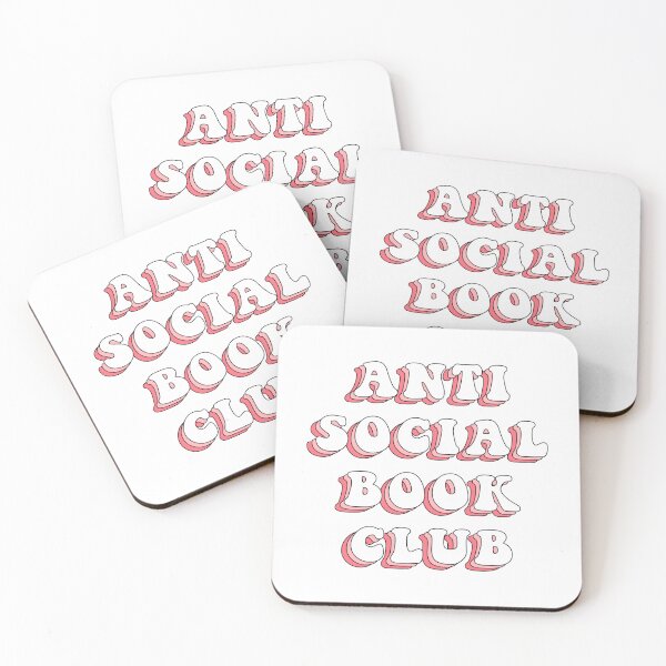 Item preview, Anti Social Book Club, Kindle Bookish  designed and sold by Jesticker.