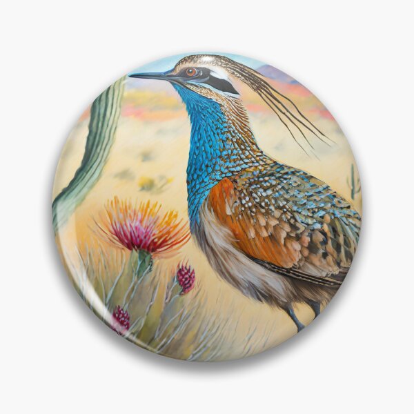 Item preview, Colorful roadrunner bird in the Arizona designed and sold by Susan Rydberg.