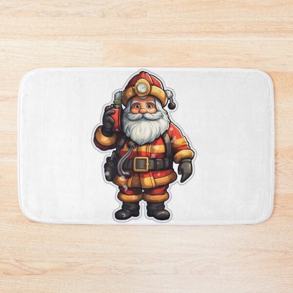 Item preview, Firefighter Santa designed and sold by K-Projects.