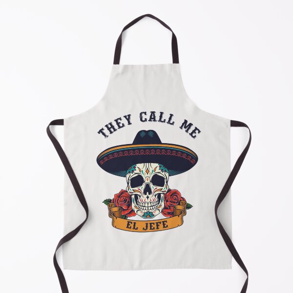 Item preview, THEY CALL ME EL JEFE, Sugar Skull Day of the Dead,dad,father,jefe designed and sold by benaouichShop.