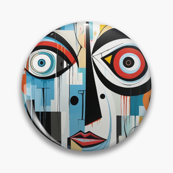 Item preview, George Condo Inspired Freaky Face - Female designed and sold by ToonBrunnette.