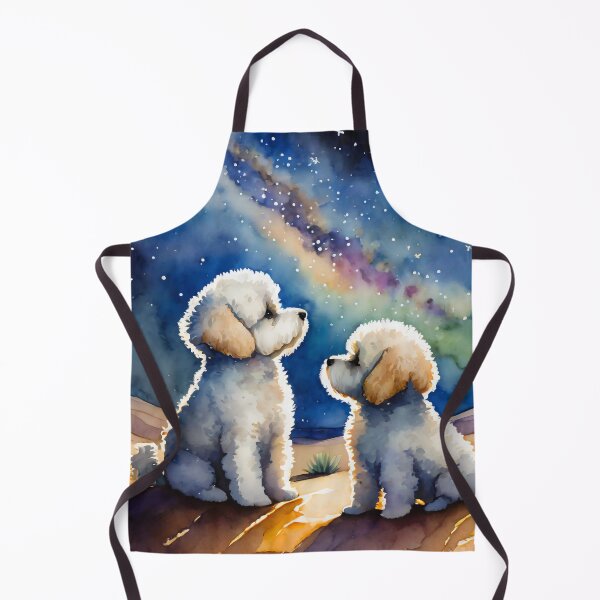 Item preview, Bichon Puppies Stargazing designed and sold by Susan Rydberg.