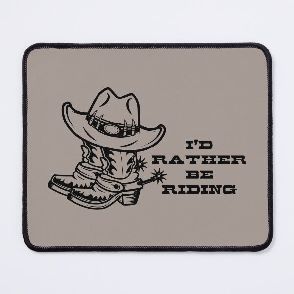 Item preview, I'd Rather Be Riding Boots & Hat designed and sold by CarleLS.