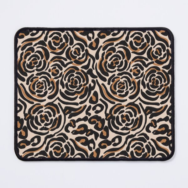 Item preview, Floral Animal Print Black and Beige designed and sold by Anis Illustration.