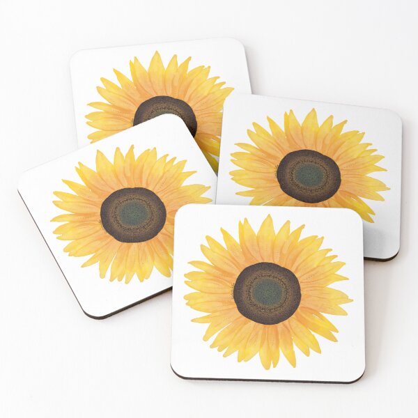 Item preview, Girassol em aquarela designed and sold by Rbk Digital Studio.