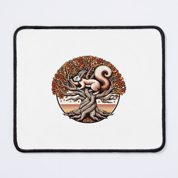 Item preview, Ratatoskr the Norse Squirrel Autumn Yggdrasil tree designed and sold by ElLocoMus.