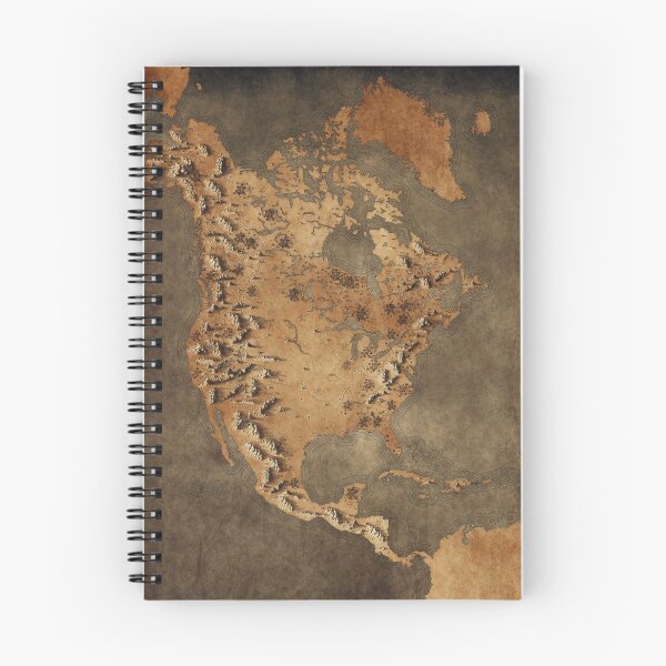 Item preview, North America in a Fantasy Style - No Labels designed and sold by Callum Ogden.