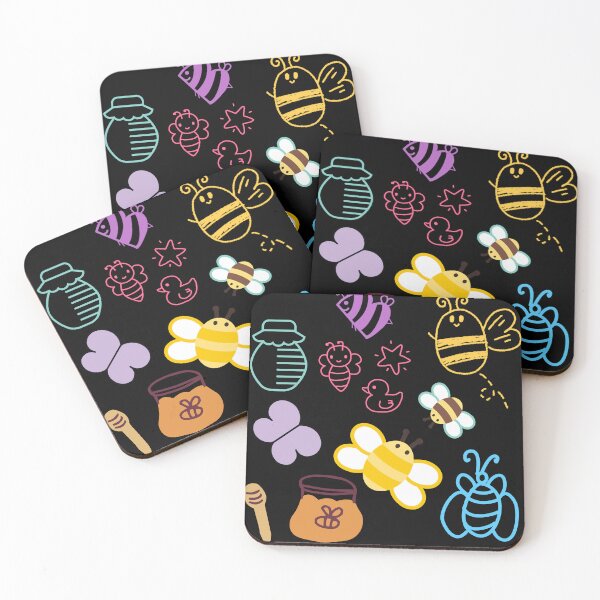 Item preview, Insect kingdom, bee kingdom, A bee is collecting honey, honeybee designed and sold by zzzozzo.