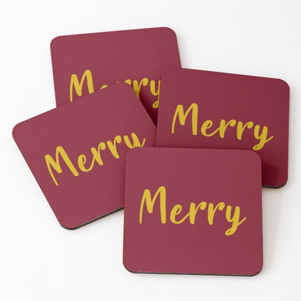 Item preview, Merry Name Gold designed and sold by Jeallan Designs.