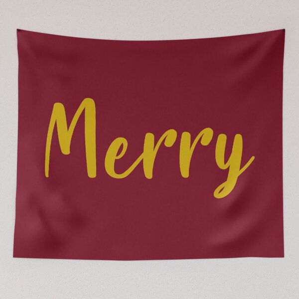 Item preview, Merry Name Gold designed and sold by Jeallan Designs.
