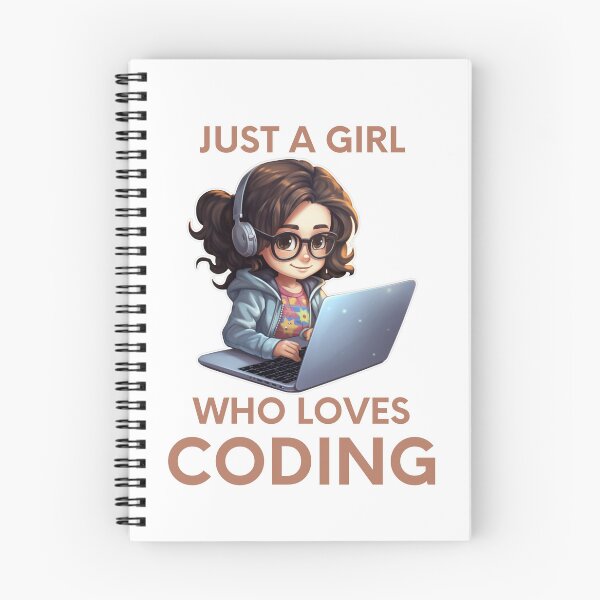 Item preview,  Just A Girl Who Loves Coding Geek Coding Women designed and sold by ArtFromBeyond.