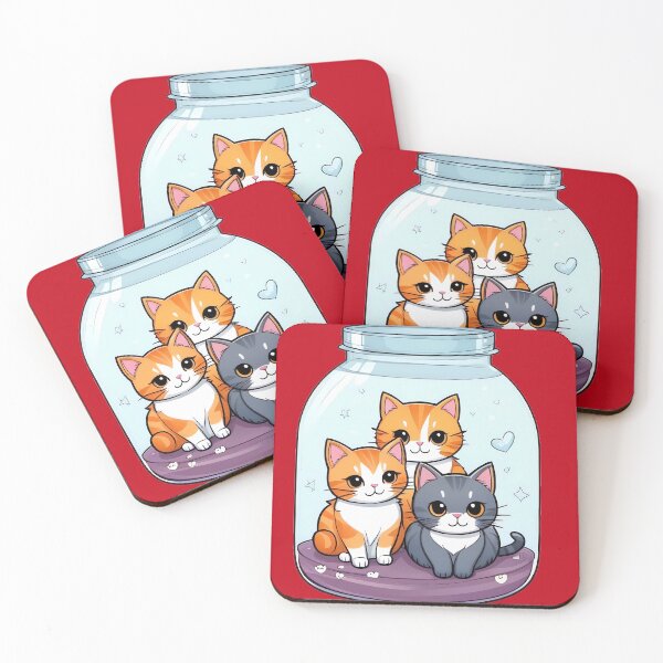 Item preview, Cats in a Jar designed and sold by MartialArtsNerd.