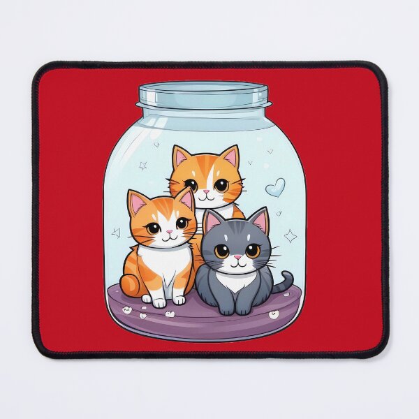 Item preview, Cats in a Jar designed and sold by MartialArtsNerd.