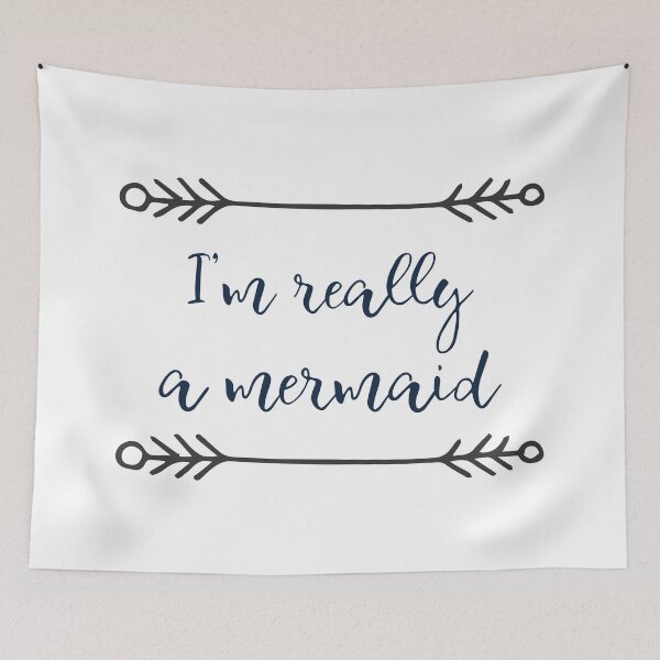 Item preview, I'm really a mermaid. designed and sold by jenniferzalzal.