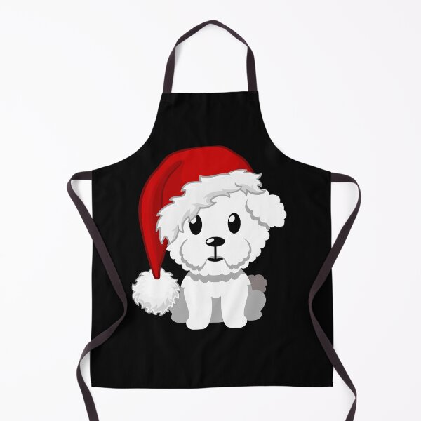 Item preview, Bichon Frisé Santa designed and sold by Khihi.