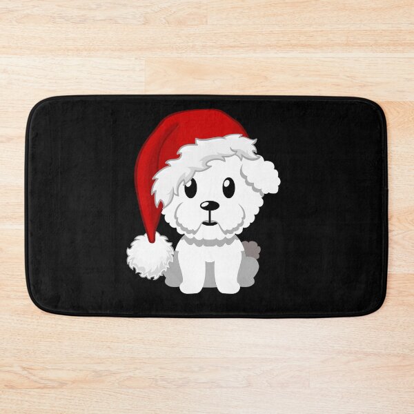 Item preview, Bichon Frisé Santa designed and sold by Khihi.