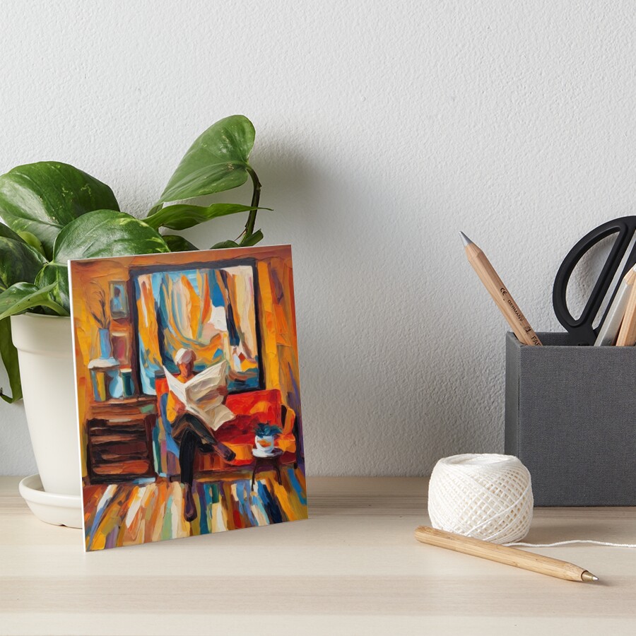 Item preview, Art Board Print designed and sold by kultomatic.
