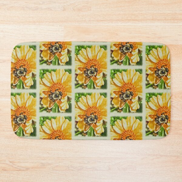 Item preview, Bee on Yellow Flower  designed and sold by maryawms.