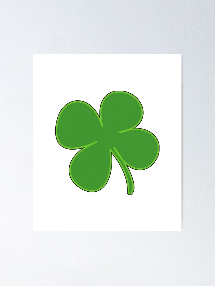 Happy St Patrick's Day Clover Embroidery Design