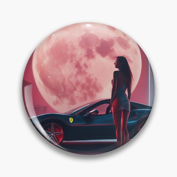 Item preview, Supercar and woman Art designed and sold by 3DLD.