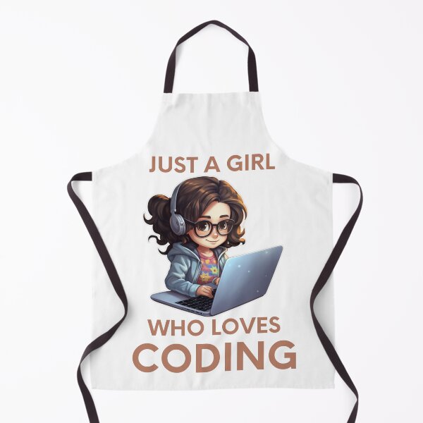 Item preview, Just A Girl Who Loves Coding Geek Coding Women designed and sold by ArtFromBeyond.