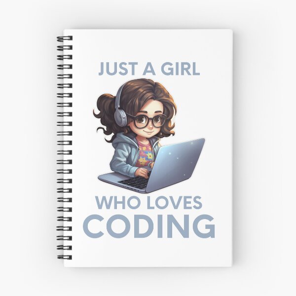 Item preview, Just A Girl Who Loves Coding Geek Coding Women designed and sold by ArtFromBeyond.