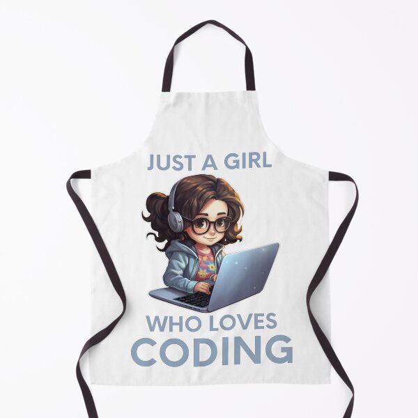 Item preview, Just A Girl Who Loves Coding Geek Coding Women designed and sold by ArtFromBeyond.