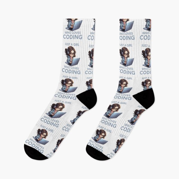 Item preview, Just A Girl Who Loves Coding Geek Coding Women designed and sold by ArtFromBeyond.