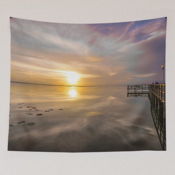 Item preview, Dreamy Sunset Over Calm Waves designed and sold by Susan Rydberg.