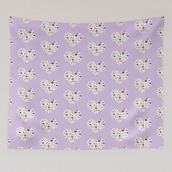 Item preview, Floral Heart designed and sold by moonlovedesigns.