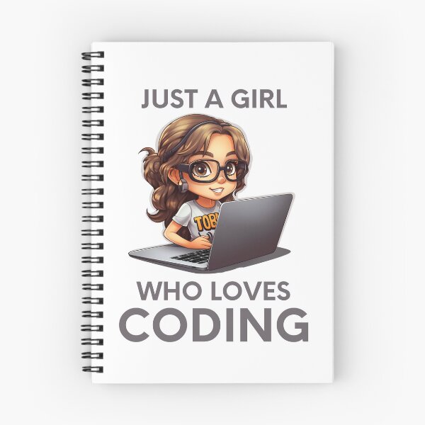 Item preview, Just A Girl Who Loves Coding Geek Coding Women designed and sold by ArtFromBeyond.