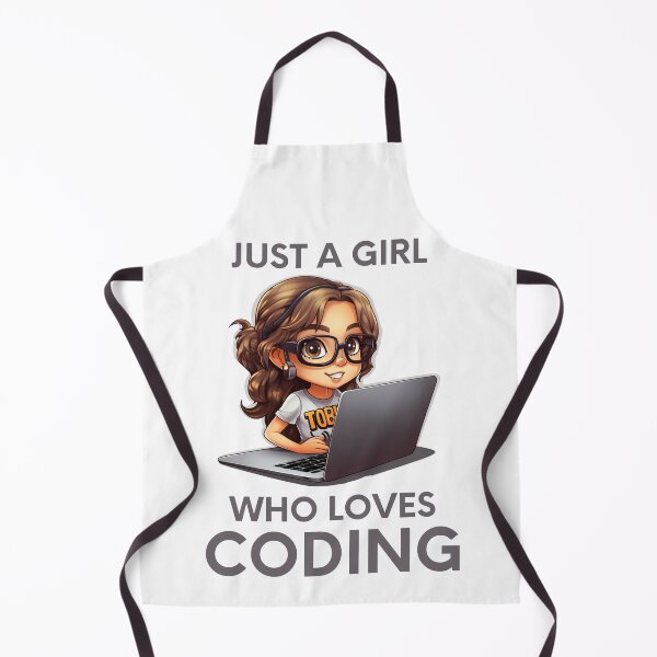 Item preview, Just A Girl Who Loves Coding Geek Coding Women designed and sold by ArtFromBeyond.