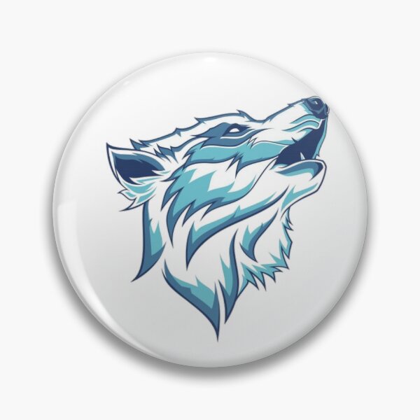 Item preview, Blue wolf wildlife tshirt  designed and sold by Chic Vógue.