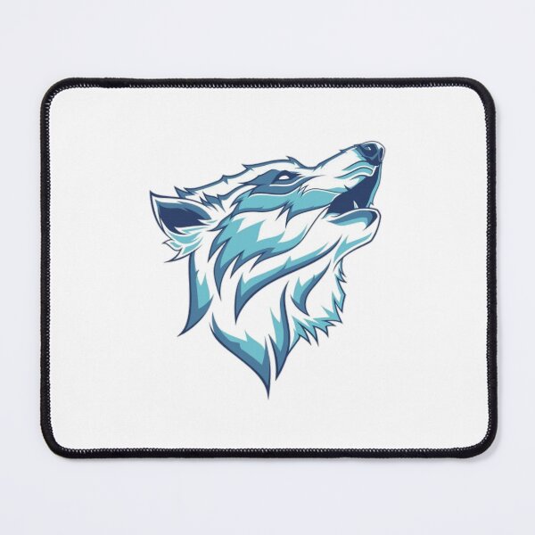 Item preview, Blue wolf wildlife tshirt  designed and sold by Chic Vógue.
