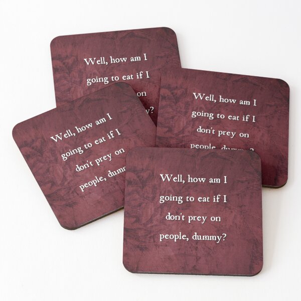 Item preview, Vampire quote funny TV show designed and sold by GizmosGalore.